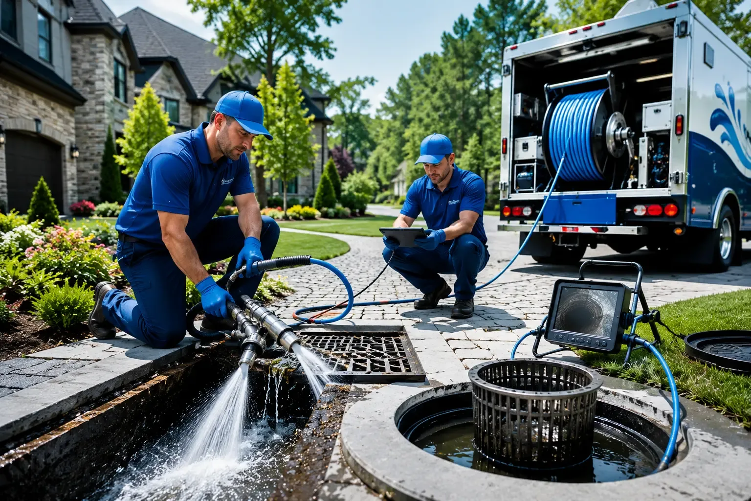 Local outdoor drain cleaning professionals in Stoddard, WI