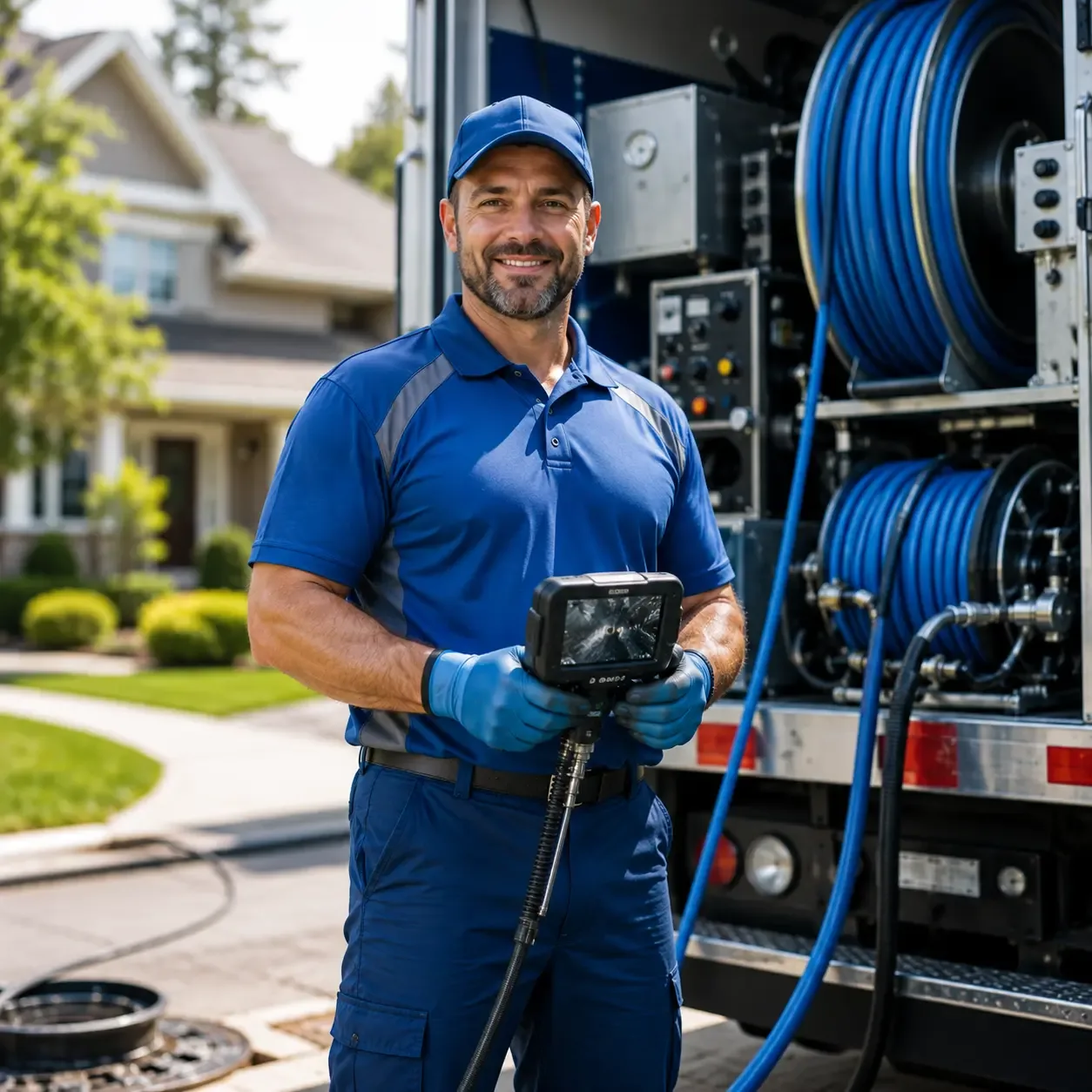 Local outdoor drain cleaning specialists in Stoddard, WI